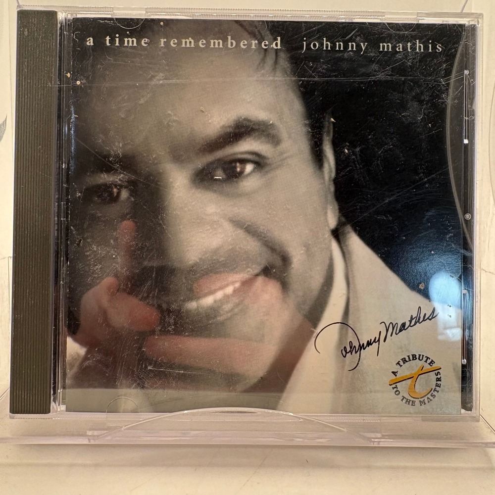 Johnny Mathis A Time Remembered CD 1997 Tribute to the Masters Sugo Music A‎
